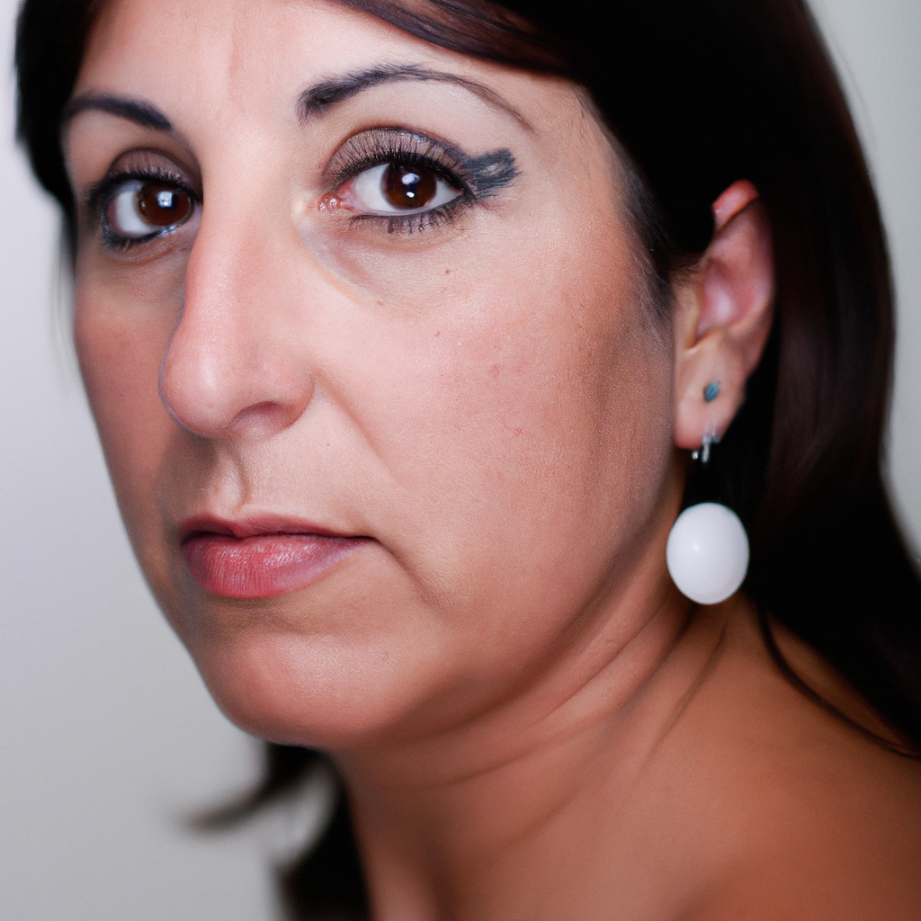 Retrato editorial - foto generada